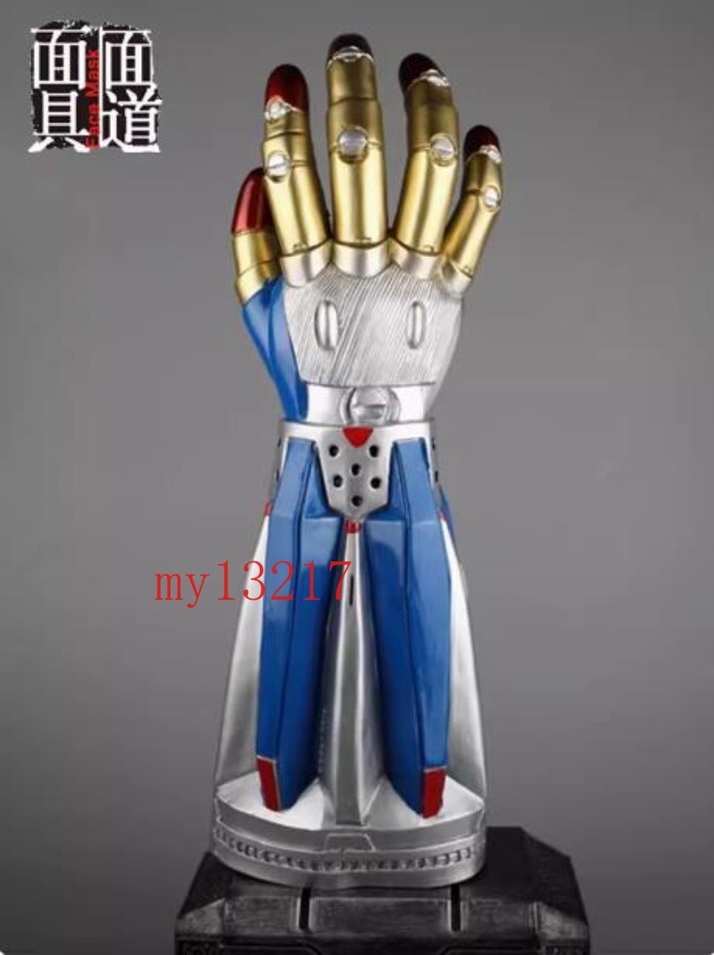 アップグレード毒牙 程肖宇 騎士キラー 手鍛造打 映画 Cosplay 贈り物 Devil May Cry 5 Nero Cosplay Arm Armor Robotic Soft PVC Gloves