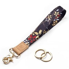 Keychain Lanyard for Keys, Wristlet Key Chain for Women, Key Holder Lanyards