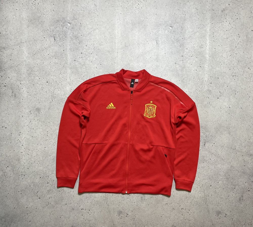 Vintage Adidas Spain Team Full Zip Football Jacket | eBay