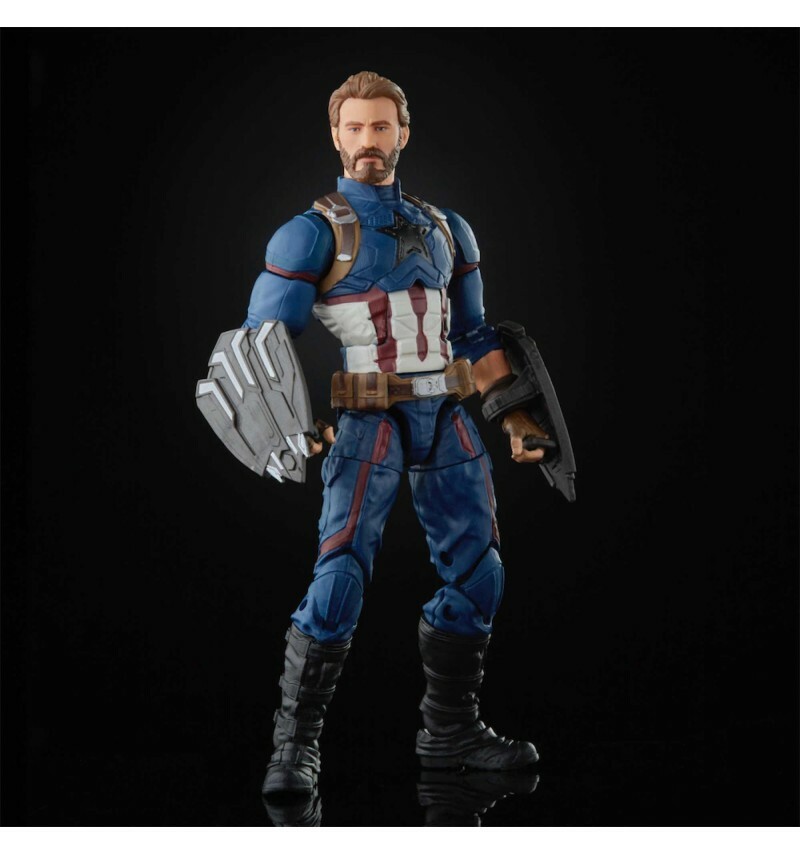 Marvel Legends Captain America figurine articulée pour vitrine MCU