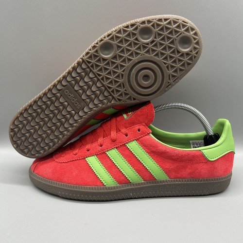 Adidas Athen UK 8 Watermelon Size? Exclusive Mens Red/ Green GY4306 Terraces - Picture 6 of 7
