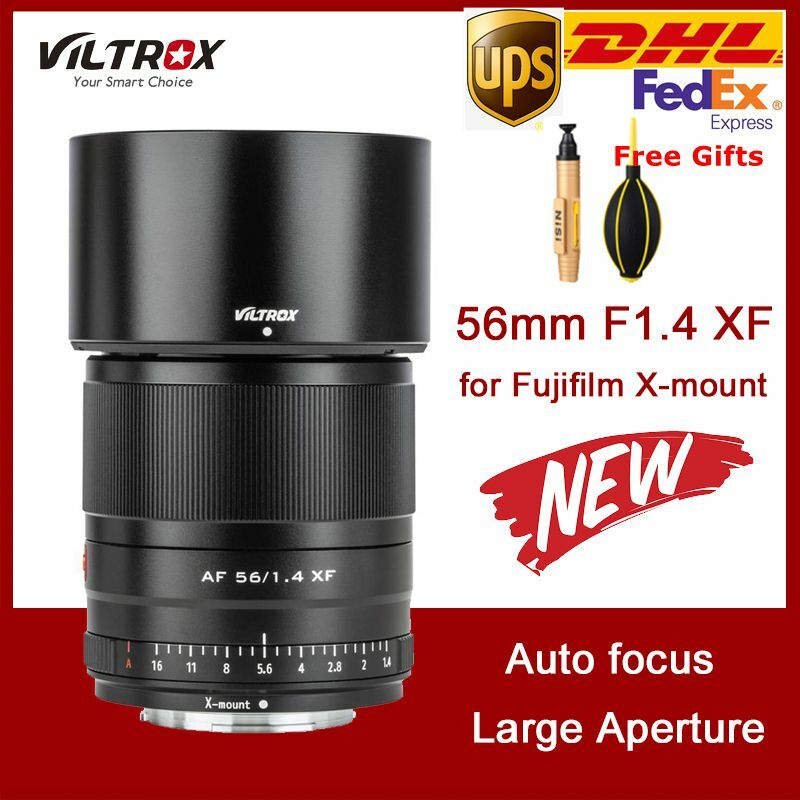 DHL Viltrox AF56mm F1.4 STM Prime APS-C Auto Fucus fr Fuji X DHL Viltrox AF56mm F1.4 STM Prime APS-C Auto Fucus fr Fuji X