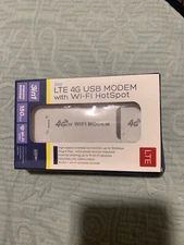 Wi-Fi Black Plug & Play Technology 150 Mps LTE 4G USB Modem with Wi-Fi Hotspot