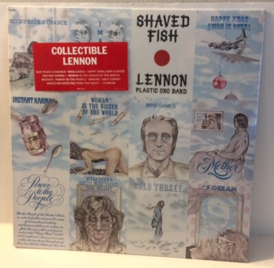 John Lennon Plastic Yoko Ono Band Shaved Fish 1975 Apple Records