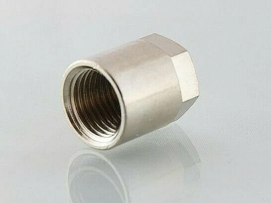 KELM 1/4 Bsp Female Blanking plug Nickel Plated Brass 1 Fitting (59