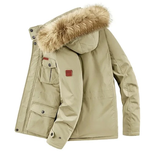 Herren Winterjacken 8X Longjacken Herren Outdoor Daunenjacken - Bild 5 von 27
