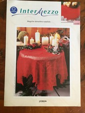 Schema tovaglia filet uncinetto atmosfera natalizia  Coats Freccia