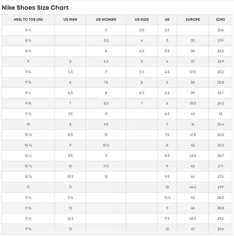 Nike air force 1 mens to womens size hotsell