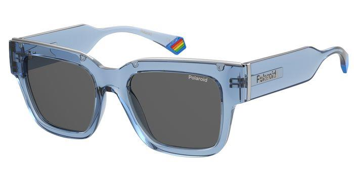 Polaroid PLD 6198 Blue MVU Sunglasses with M9 UV Protection-image