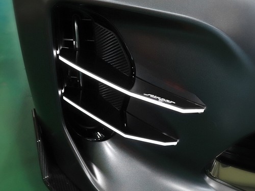 Stinger Edge Canard Wing LED front bumper For KIA 2018-2023 Stinger GT - Picture 7 of 13