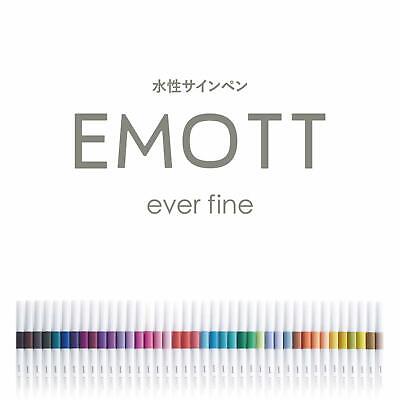 uni EMOTT mitsubishi colored  felt-tip pen 5 10 40 colors set from japan 