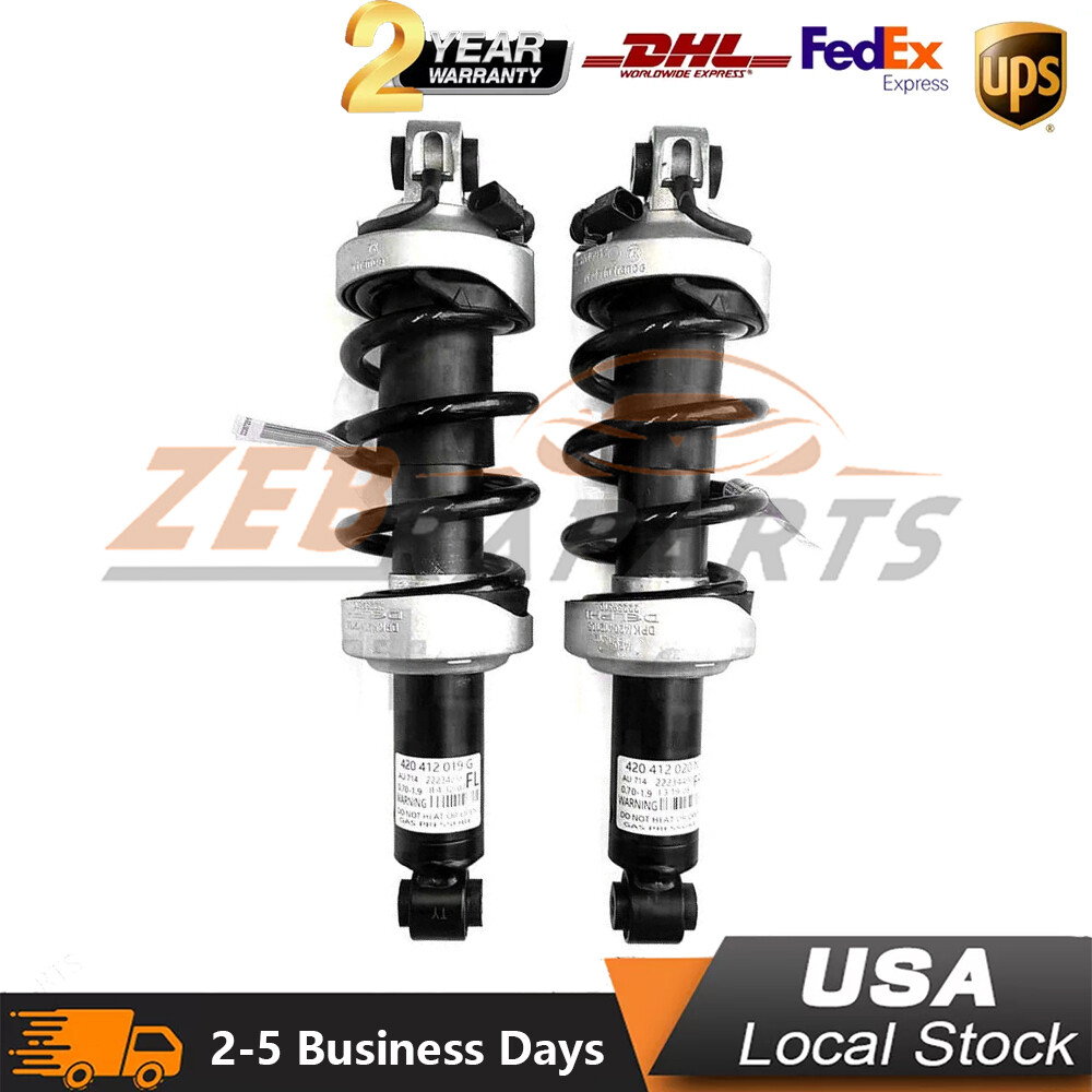 Pair Front Shock Absorber Struts with Magnetic Ride For Audi R8 V8 V10 2007-2015