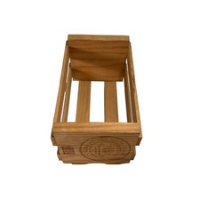 Napa Valley CD Wood Storage Crate Holder Organizer Crate Box Hold 20