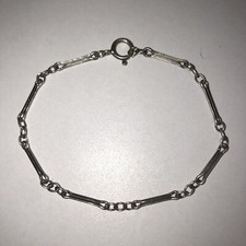 Children's Child Kids Bracelet 6 3/4" long Sterling Silver .925