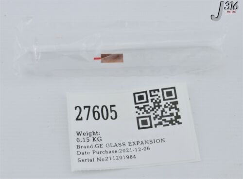 27605 GE GLASS EXPANSION Quarz Taschenlampe W / Einzeln Schlitz (Neu) 30 808 - Bild 1 von 4