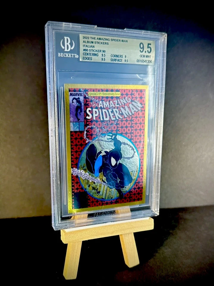 2022 Panini Amazing Spiderman 60th SPIDERMAN #300 25th GOLD #111 BGS 9.5 GEM MCU - Image 4 of 4