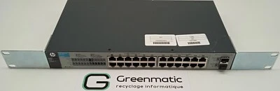 SWITCH HP 1810-24 24 PORTS 10/100 + 2 PORTS SFP J9801A - Photo 1/3