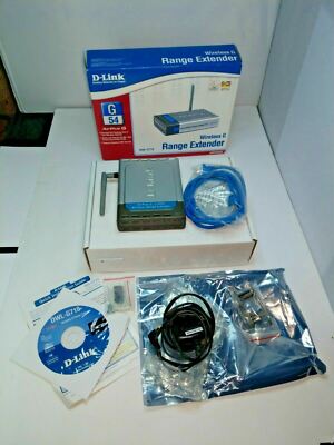 D-Link Wireless AirPlus G Access Point/Range Extend WAP DWL-G710A