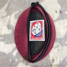 Genuine Belgian Army Beret - Paratrooper - Size 54