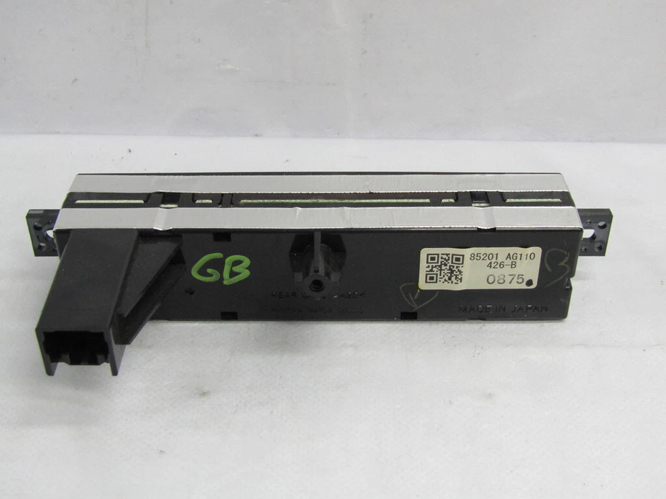 Subaru Legacy Outback 2005-2009 ventilación central cubby reloj pantalla OEM 85201AG110 Foto 2 de 4