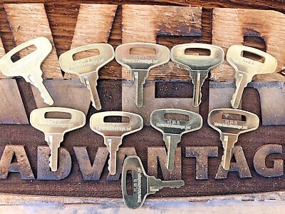 10 Keys Fit Kubota B GL Broce LayMor Tennant Allmand Gehl Thomas Better Quality