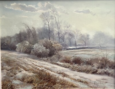 Vernon Kerr '' A Touch of Crystal'' Original Oil on Canvas