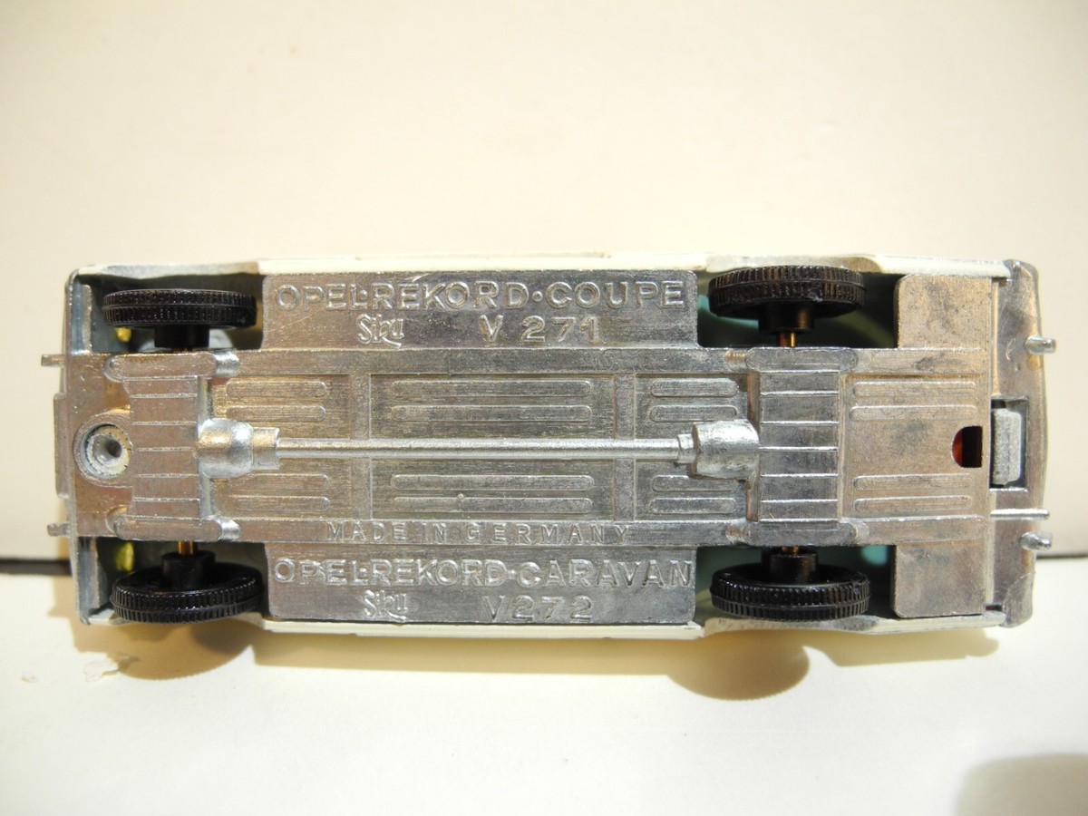 Siku V271 オペル レコード クーペ SIKU VINTAGE RARE V271 OPEL REKORD COUPE MINT WITH SUPER