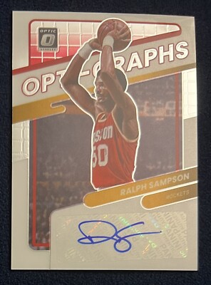 2022 Donruss Optic Basketball Opti-Graphs Ralph Sampson Auto #81/99 #JR