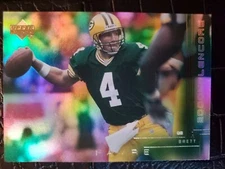 2000 Upper Deck Encore Brett Favre REFRACTOR card #81