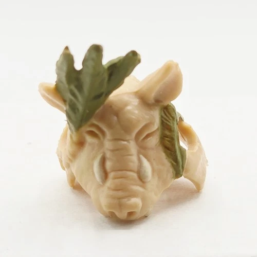 Vintage 1984 Star Wars Teebo Hood Cowl Accessory Ewok Kenner Mask