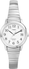 Timex T2H371 Women's Easy Reader Date Indicator Classic 25mm Steel Band Watch