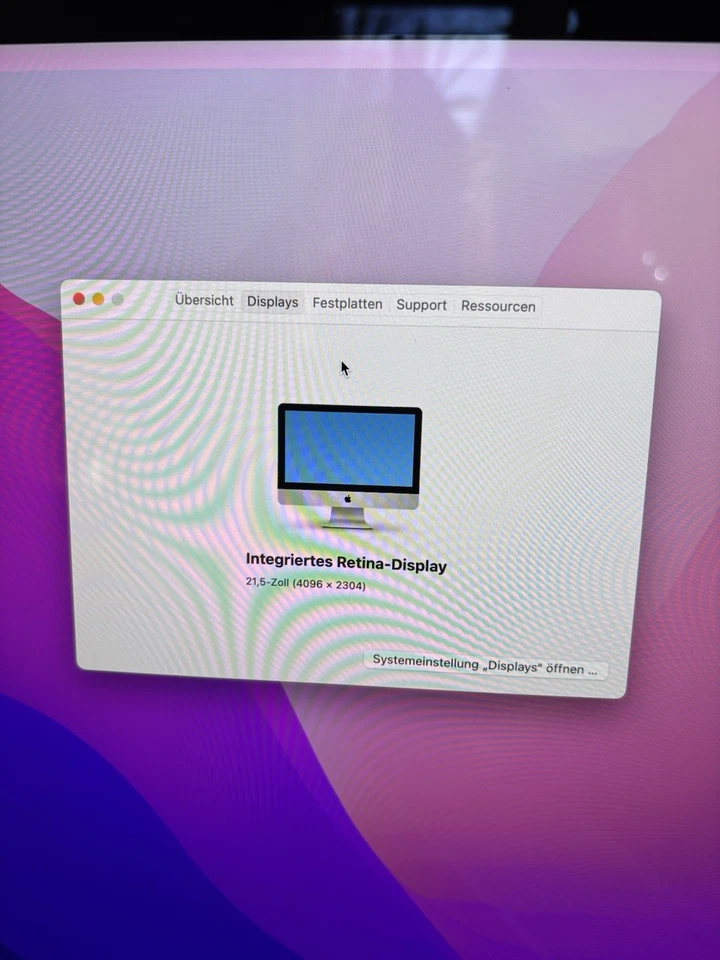 Apple iMac 21,5 Zoll 4K Retina Display 3,1 GHz i5 1 TB Top Zustand - Bild 3 von 4
