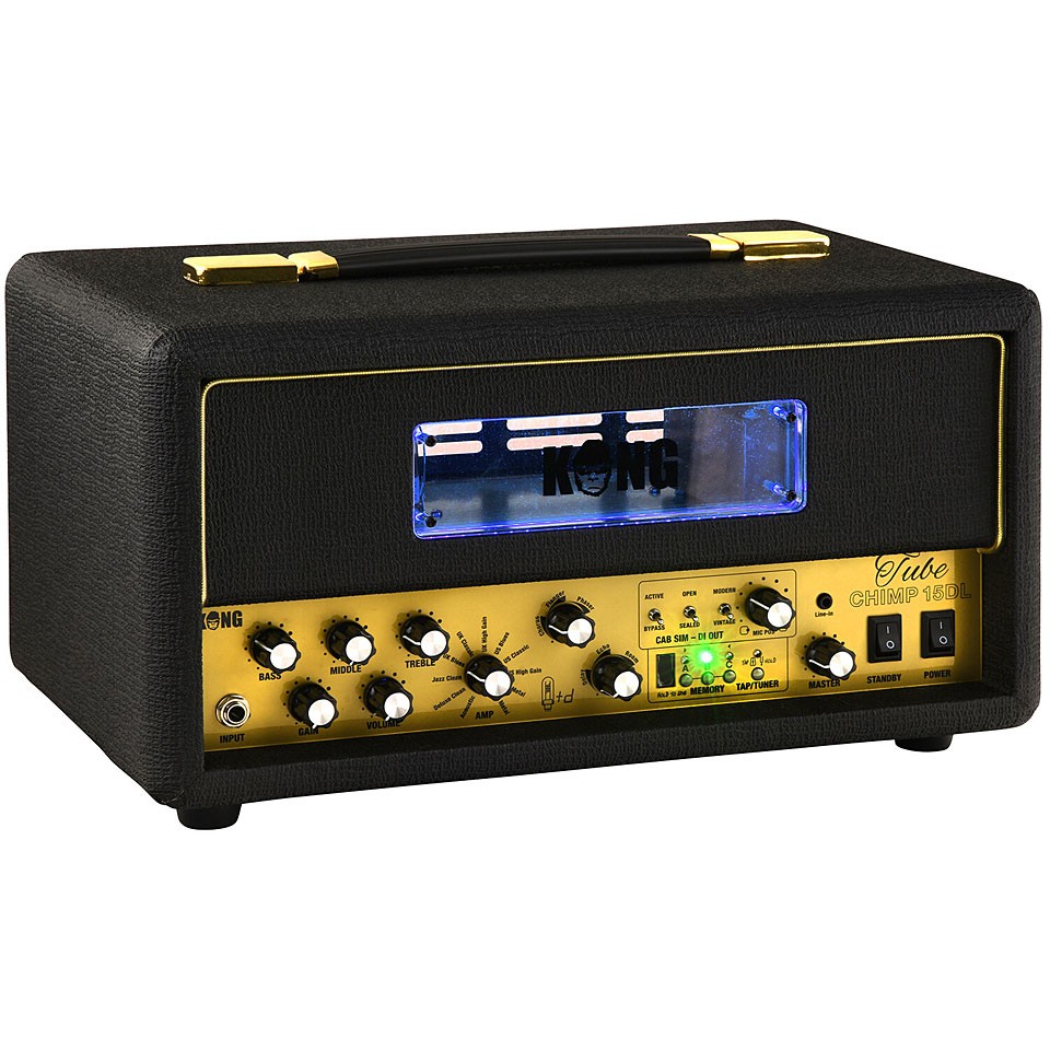 Topteil E-Gitarre Kong TubeChimp 15DL Verstrker Gitarre Amp Gitarrenverstrker 45090₽