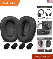 Black Earpads with Noise Isolation for BlueParrott B450/S450 Headsets