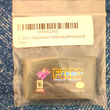 F-Zero: Maximum Velocity (GBA, 2001) E Rated NTSC-U/C AUTHENTIC