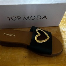 Unbranded Women's Black and Tan Sandals