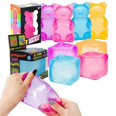 Schylling NeeDoh Nice Cube Sensory Fidget Cube Stress Relief Toy ADHD Desk