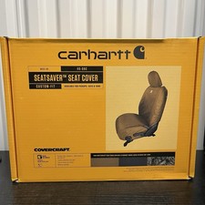 Brand New Carhartt Covercraft Seat Saver Seat Covers Vs-ssc - Ssc2588cabn
