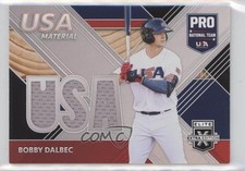 2020 Panini Elite Extra Edition USA Baseball Material Black Bobby Dalbec 0q1p