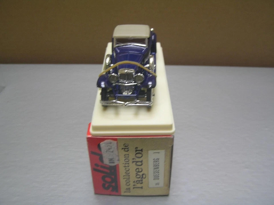 Solido #35 Duesenberg J Spider made in France 1/43 scale Mint in Box - Image 4 of 4