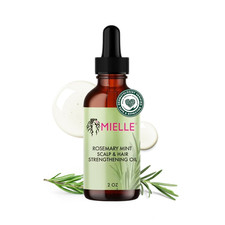 Organics Rosemary Mint Hair Oil - Strengthening Biotin Oil Infused Frizzy Da