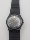 Vintage TIMEX Q  Men’s Watch Black M Cell  New Battery Working