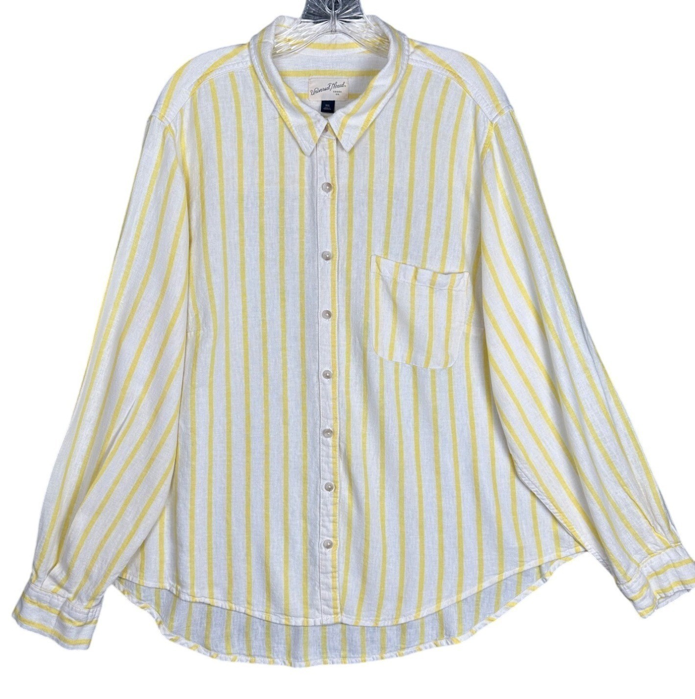 Universal Thread Linen Blend Button Down Shirt XX… - image 1