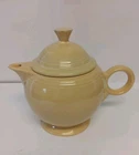 FIESTA - FIESTAWARE Large LIGHT YELLOW COLOR TEAPOT - RETIRED MADE 1987-2002