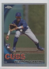 2010 Topps Chrome Refractor Starlin Castro #195 0oc8