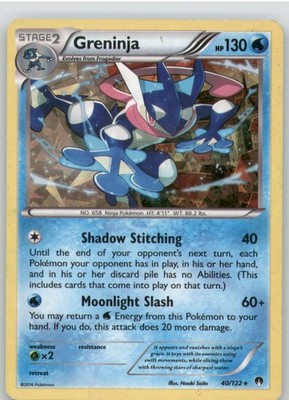 Greninja Rare XY - BREAKpoint 40/122 LP