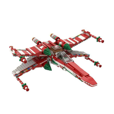 Star Wars Weihnachten X-Wing Modell Film MOC 733 TEILE Spielzeug Geschenk Bausteine DIY
