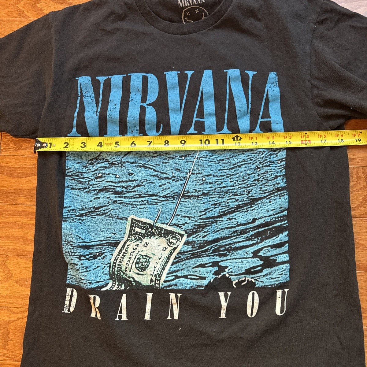 NIRVANA DRAIN YOU Tシャツ Lサイズ Nirvana - “Drain You” - Black Shirt - M Men's | eBay