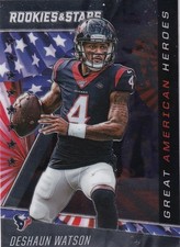 DESHAWN WATSON 2020 Panini Rookies and Stars Great American Heroes #10 Texans