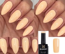 BLUESKY GEL NAIL POLISH PEACH COLOR BANANA SPLIT PN02 UV LED SOAK OFF 10ML